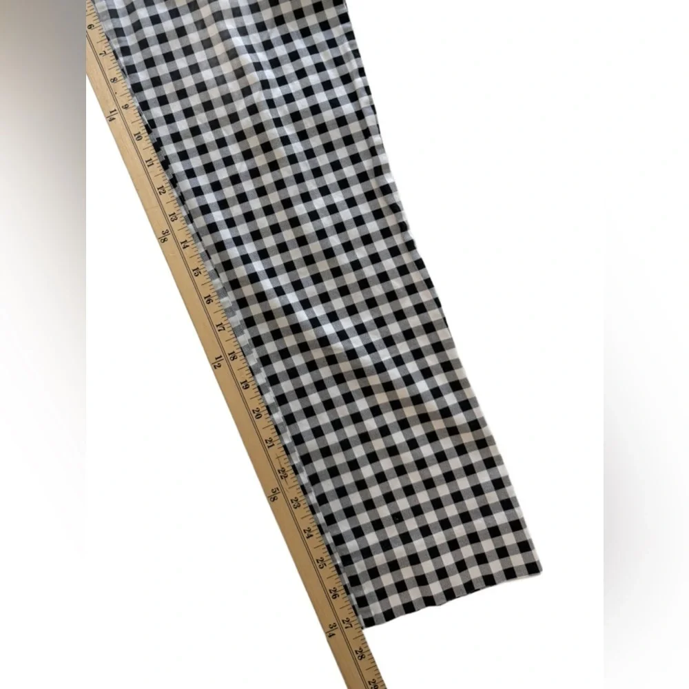 Banana Republic gingham checkered pants, Size 6. 2076
